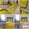 Bộ chăn ga gối ra giường lụa tencel siêu mềm mịn Hàn Quốc Julia 880