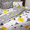 Bộ chăn ga gối drap giường 100% cotton sợi bông Hàn Quốc Julia 263