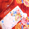 Bộ chăn ga gối drap giường màu trơn cotton satin Hàn Quốc Julia 494BC