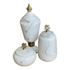 Lọ sứ cao cấp vân đá - trung