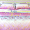 Bộ chăn ga gối drap giường 100% cotton Hàn Quốc Julia 190BC