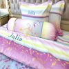 Bộ chăn ga gối drap giường 100% cotton Hàn Quốc Julia 190BC
