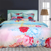 Bộ chăn ga gối drap giường cotton satin Hàn Quốc Julia 495