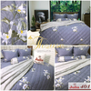 Bộ chăn ga gối drap giường cotton satin Hàn Quốc Julia 401