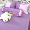 Bộ chăn ga gối ra giường satin gấm tơ tằm Hàn Quốc Julia 751