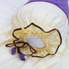 Bộ chăn ga gối drap giường màu trơn cotton satin Ai Cập Julia 541