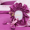 Bộ chăn ga gối drap giường màu trơn cotton satin Ai Cập Julia 531