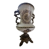 Bình hoa decor thổ cẩm