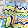Bộ chăn ga gối drap giường 100% cotton sợi bông Hàn Quốc Julia 252