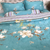 Bộ chăn ga gối drap giường 100% cotton sợi bông Hàn Quốc Julia 250