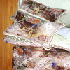 Bộ chăn ga gối ra giường satin gấm tơ tằm Hàn Quốc Julia 744PBC