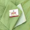 Bộ chăn ga gối drap giường màu trơn cotton satin Ai Cập Julia 538