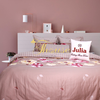 Bộ chăn ga gối drap giường cotton satin Hàn Quốc Julia 491