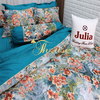 Bộ chăn ga gối ra giường satin gấm tơ tằm Hàn Quốc Julia 750