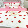 Bộ chăn ga gối drap giường 100% cotton sợi bông Hàn Quốc Julia 248