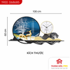 Đồng hồ trang trí HUFA - ĐH 332