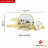 Đồng hồ trang trí HUFA - ĐH 233
