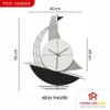 Đồng hồ trang trí HUFA - ĐH 379
