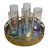 Bộ 6 ly shot Bohemia Crystal 6 màu