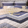 Bộ chăn ga gối drap giường cotton satin Hàn Quốc Julia 403