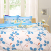 Bộ chăn ga gối drap giường 100% cotton sợi bông Hàn Quốc Julia 221BC