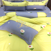 Bộ chăn ga gối drap giường 100% cotton sợi bông Hàn Quốc Julia 217