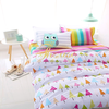 Bộ chăn ga gối drap giường 100% cotton sợi bông Hàn Quốc Julia 211