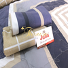 Bộ chăn ga gối drap giường cotton satin Hàn Quốc Julia 403