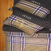 Bộ chăn ga gối drap giường 100% cotton sợi bông Hàn Quốc Julia 205BC