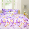 Bộ chăn ga gối drap giường 100% cotton sợi bông Hàn Quốc Julia 206BC