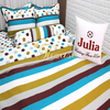 Bộ chăn ga gối drap giường 100% cotton sợi bông Hàn Quốc Julia 203BC