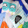 Bộ chăn ga gối drap giường 100% cotton sợi bông Hàn Quốc Julia 256