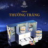 Combo Thưởng Trăng (Bộ hộp cơm sứ dưỡng sinh + Hộp trà)