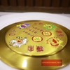 Gương Sơn Hải Trấn Đúc Nguyên Khối Màu Đồng 18cm-650g-PVN775
