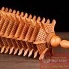 Tháp văn xương gỗ đào 13 tầng 28cm