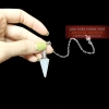 Con lắc cảm xạ thạch anh trắng tự nhiên – DVLCX03