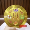 Gương Sơn Hải Trấn Đúc Nguyên Khối Màu Đồng 18cm-650g-PVN775