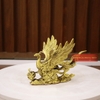 Phượng hoàng phong thuỷ cưỡi mây đồng nguyên chất 15.5x12.5x12cm - 0.55kg - PVN778