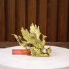 Phượng hoàng phong thuỷ cưỡi mây đồng nguyên chất 15.5x12.5x12cm - 0.55kg - PVN778