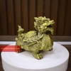Long quy bát quái ngậm ngũ đế đồng cao cấp 21x15x18cm - 2.4kg-PVN767