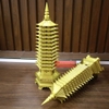 Tháp văn xương đồng nguyên chất 13 tầng loại đẹp 13.8x40cm - 4.15kg - PVN731