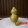 Hồ Lô Bát Quái Đồng Vàng Hoa Văn 20cm - MS3 - 500g - PVN751