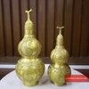 Hồ Lô Bát Quái Đồng Vàng Hoa Văn 30cm - MS3 - 1.4kg - PVN753