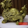 Long quy bát quái ngậm ngũ đế đồng cao cấp 21x15x18cm - 2.4kg-PVN767