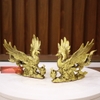 Phượng hoàng phong thuỷ cưỡi mây đồng nguyên chất 15.5x12.5x12cm - 0.55kg - PVN778