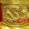 Bát hương đồng nguyên chất vàng đậm