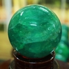 Quả cầu flourite tự nhiên ĐK 9.2cm - 1.25kg - MTA119