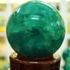 Quả cầu flourite tự nhiên ĐK 10.1cm - 1.65kg - MTA121