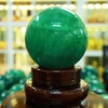 Quả cầu flourite tự nhiên ĐK 10.9cm - 2.1kg - MTA128