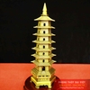 Tháp văn xương đồng 7 tầng 38x13cm-2.5kg